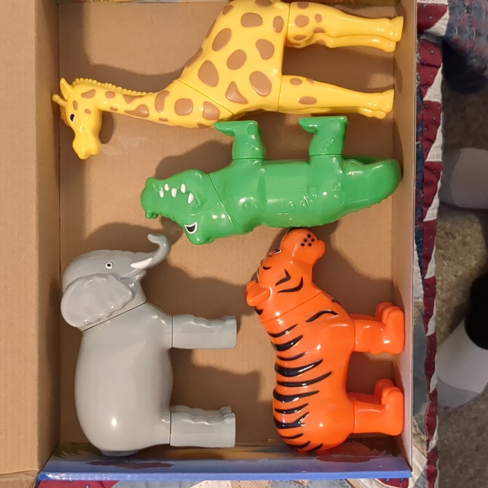 Magnetic Mix or Match Jungle Animals